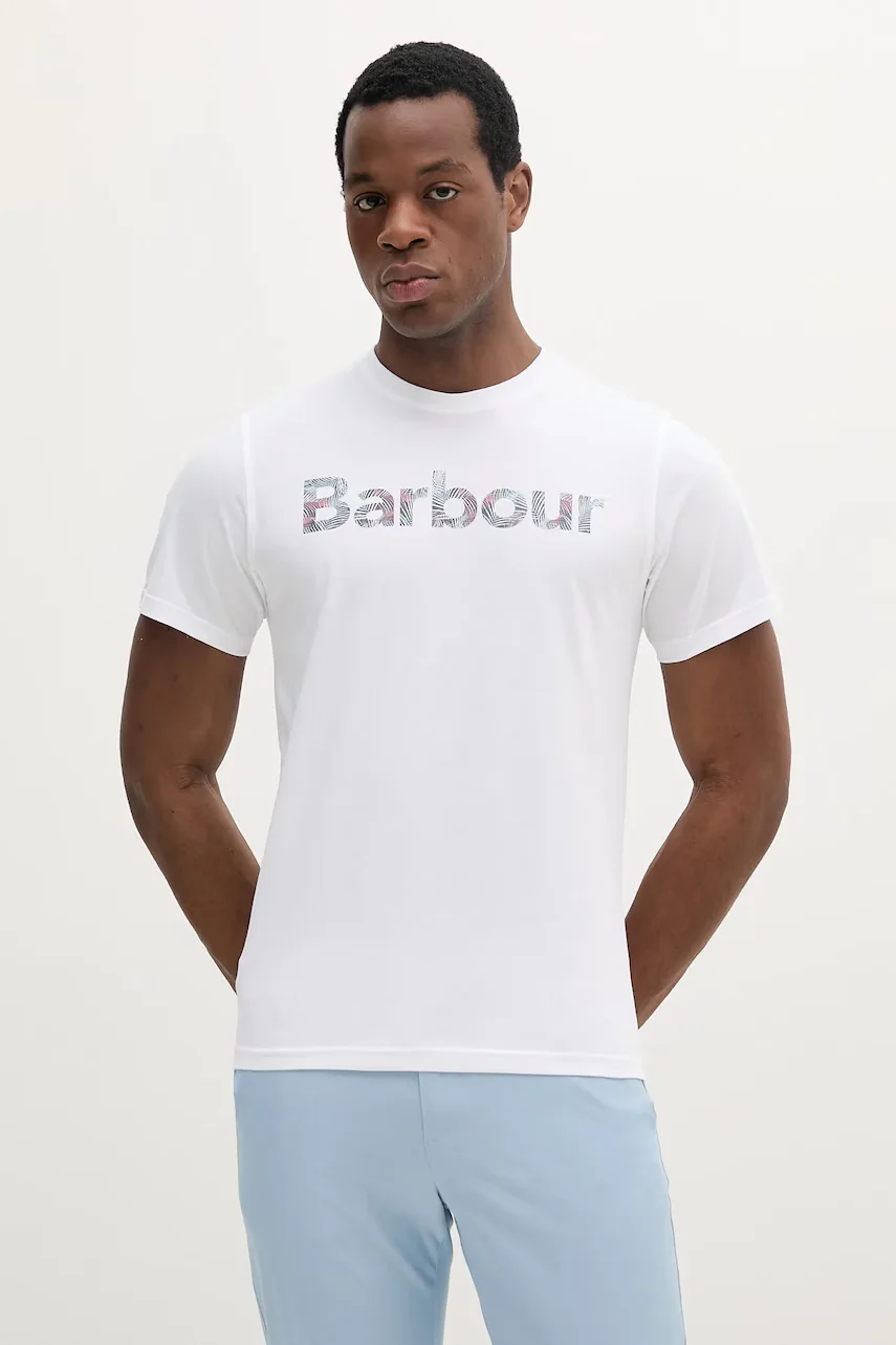 Barbour Памучна тениска Devon Graphic T-Shirt