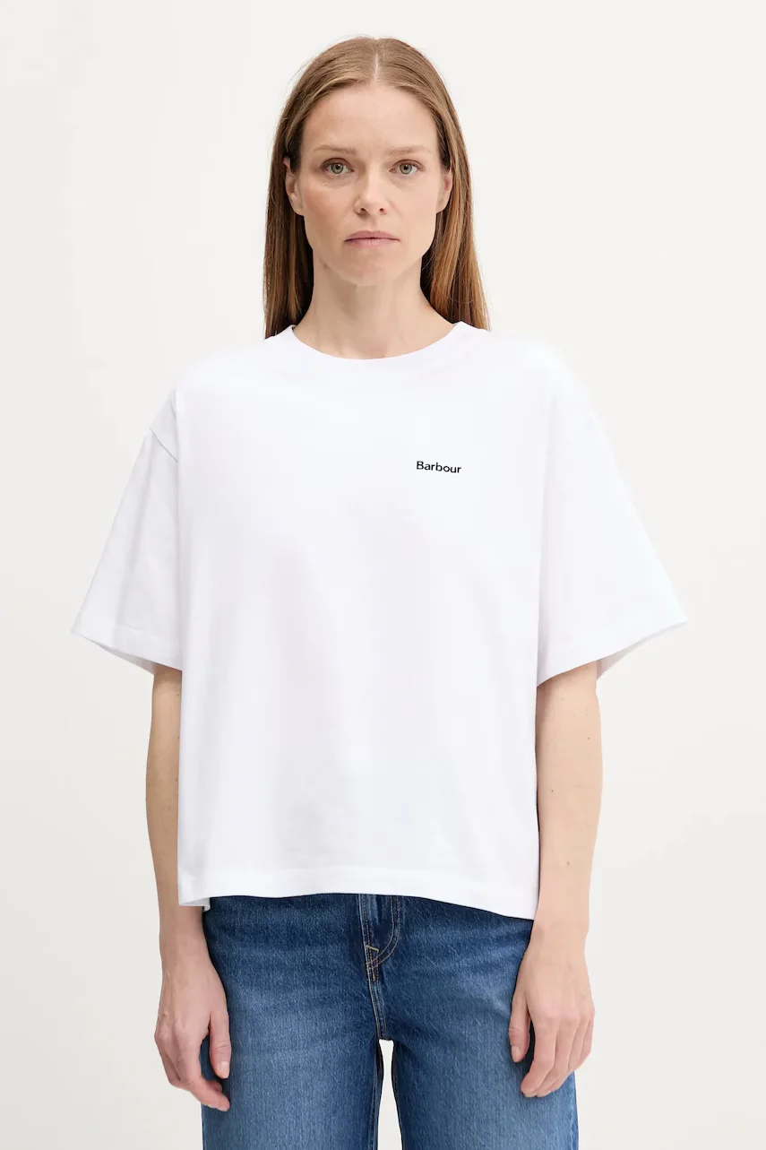 Barbour Памучна тениска JEMA