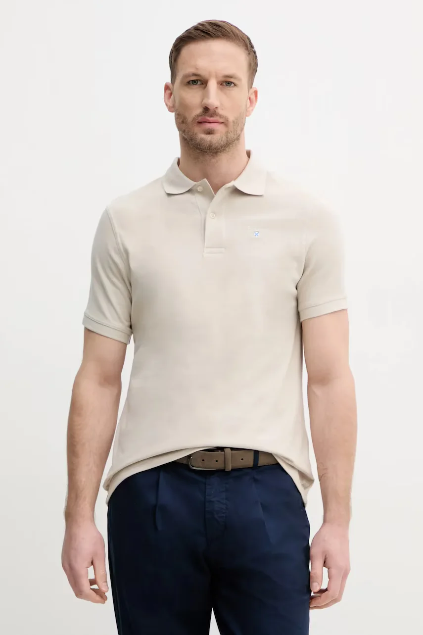 Barbour Памучна тениска с яка