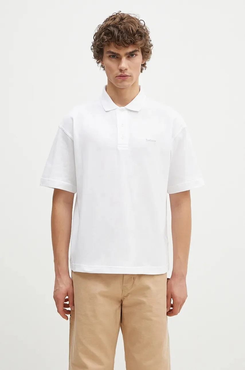 Barbour Памучна тениска с яка Dunand OS Polo Shirt
