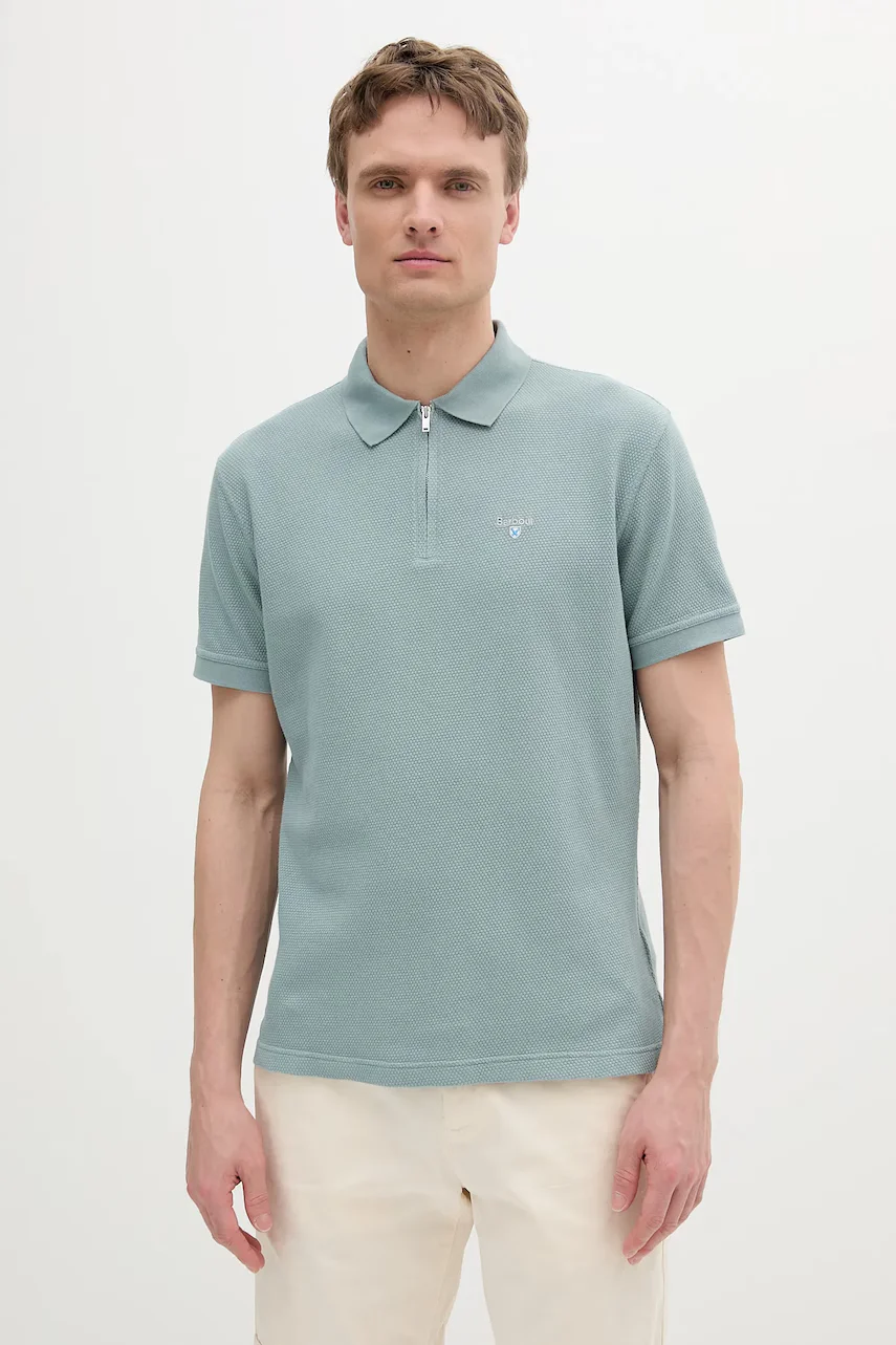 Barbour Памучна тениска с яка Hingham Polo Shirt