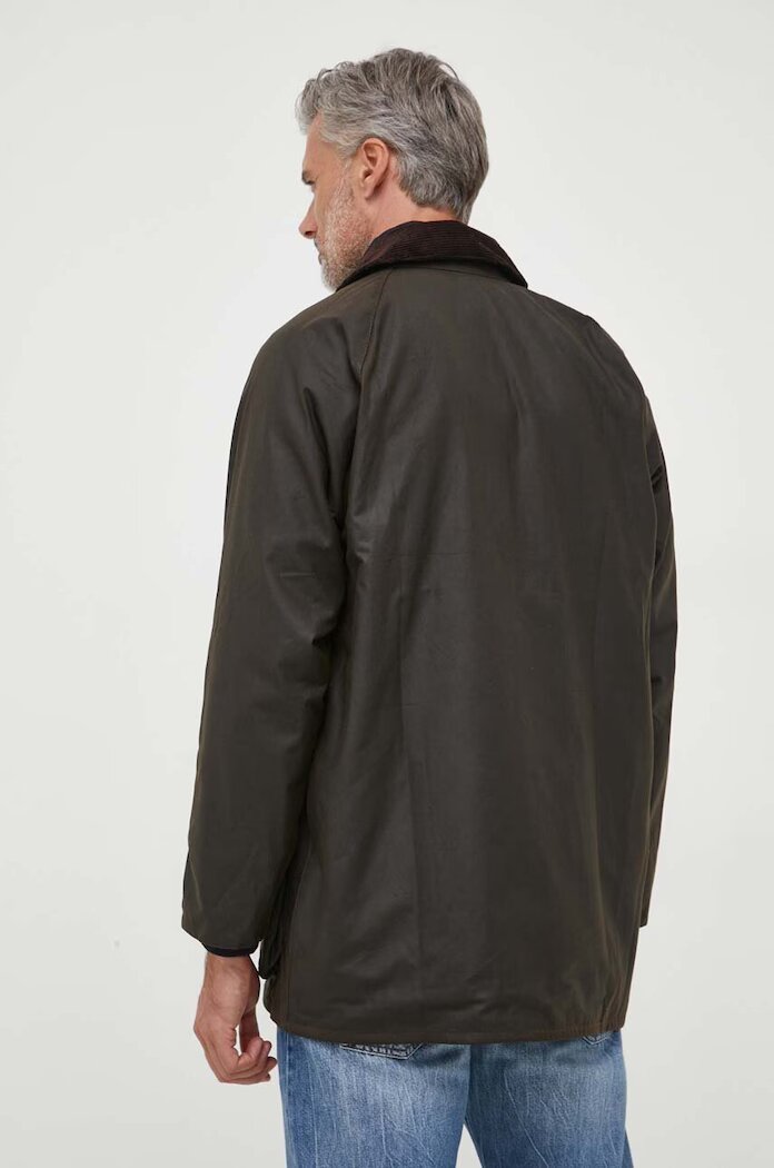 Barbour Памучно яке Classic Bedale Wax Jacket в кафяво преходен модел MWX0010