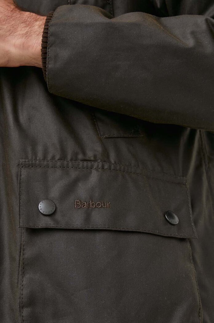 Barbour Памучно яке Classic Bedale Wax Jacket в кафяво преходен модел MWX0010