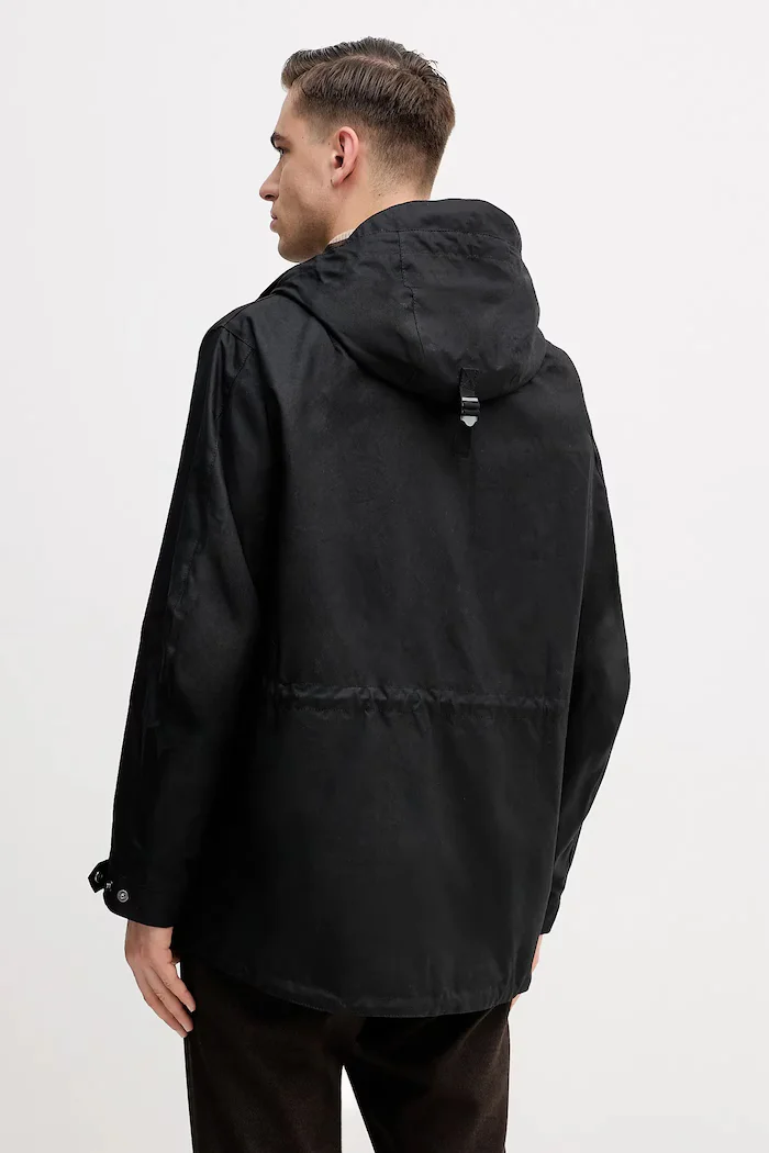 Barbour Памучно яке в черно MWX2525