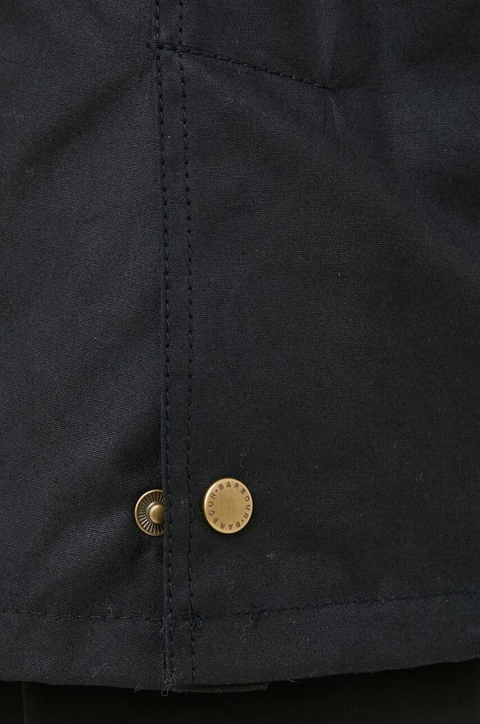 Barbour Памучно яке в черно преходен модел