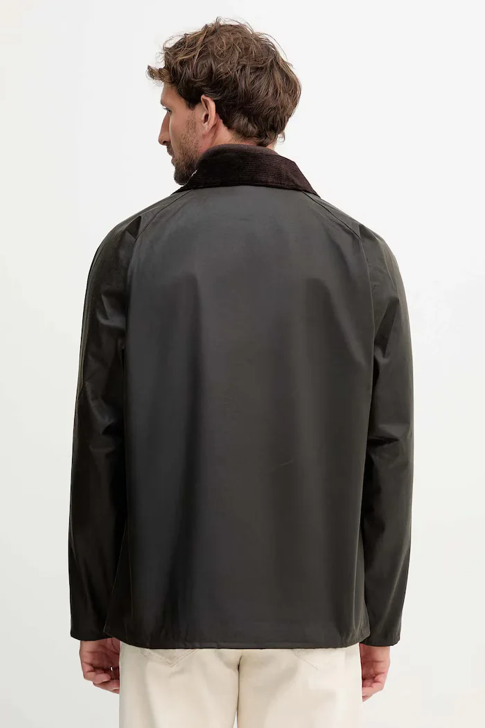 Barbour Памучно яке в зелено MWX2492