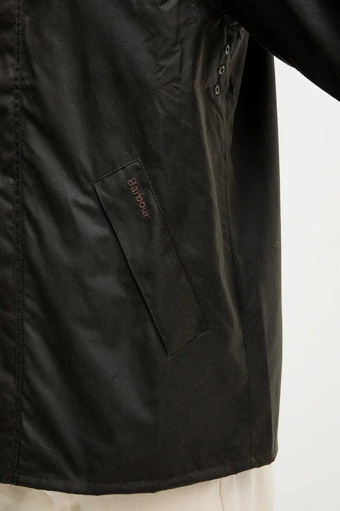 Barbour Памучно яке в зелено MWX2492