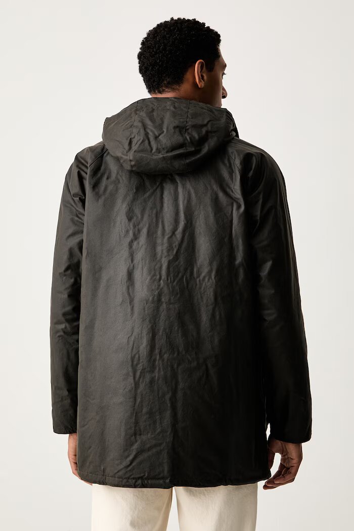 Barbour парка мъжка от восък Bedale зелена MWX2494