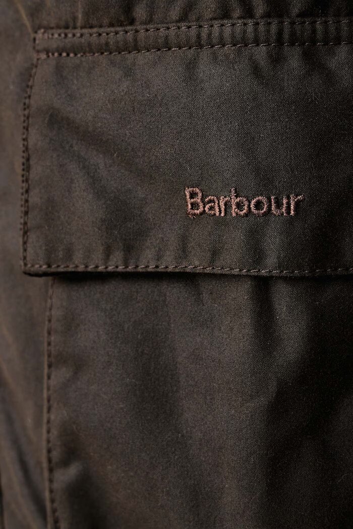 Barbour преходно яке мъжко от памук Bristol зелено MWX0086