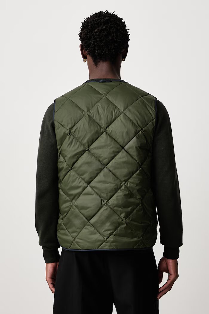 Barbour пухен елек с две лица мъжки тъмносин MLI0068