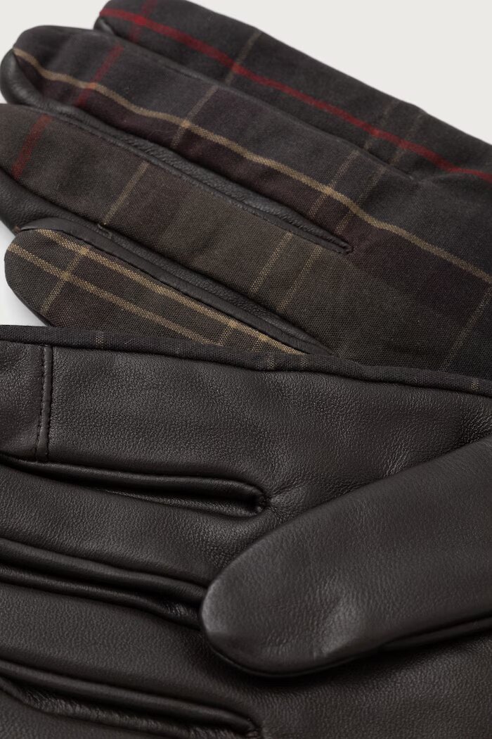 Barbour ръкавици дамски зелени LGL0149