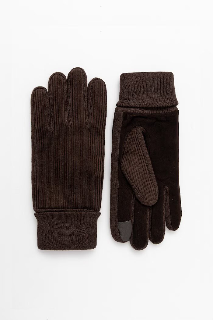 Barbour ръкавици мъжки кафяви MGL0151