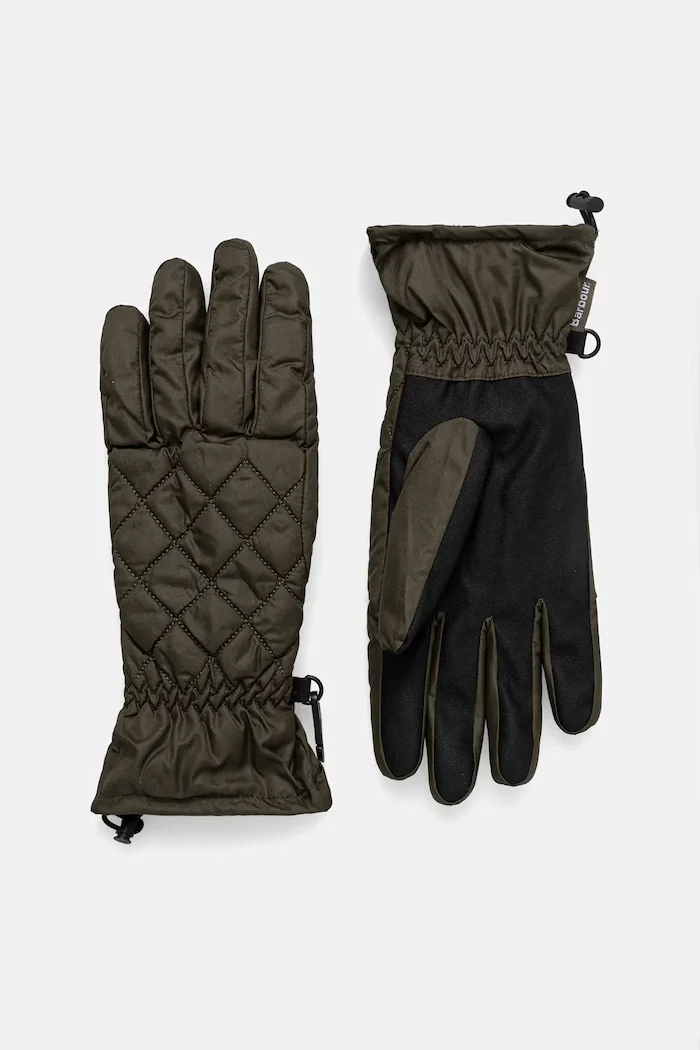 Barbour Ръкавици в зелено LGL0142
