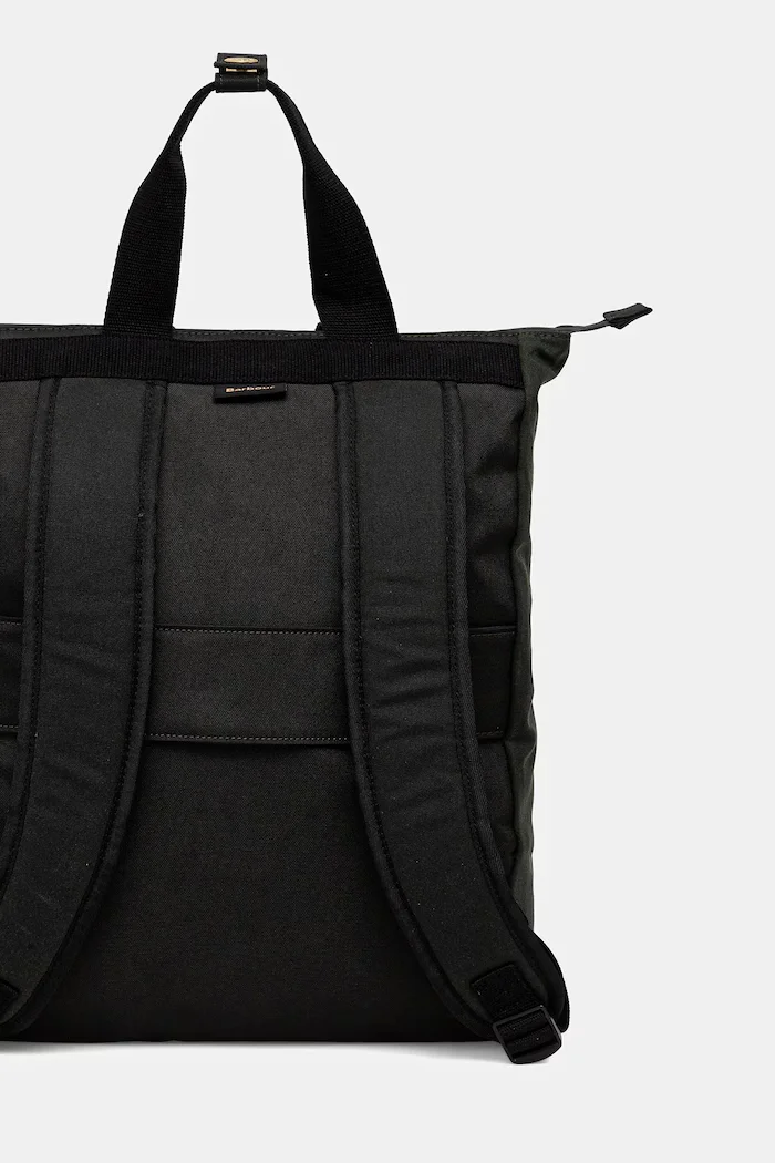 Barbour Раница Field Wax в зелено голям размер с изчистен дизайн UBA0714