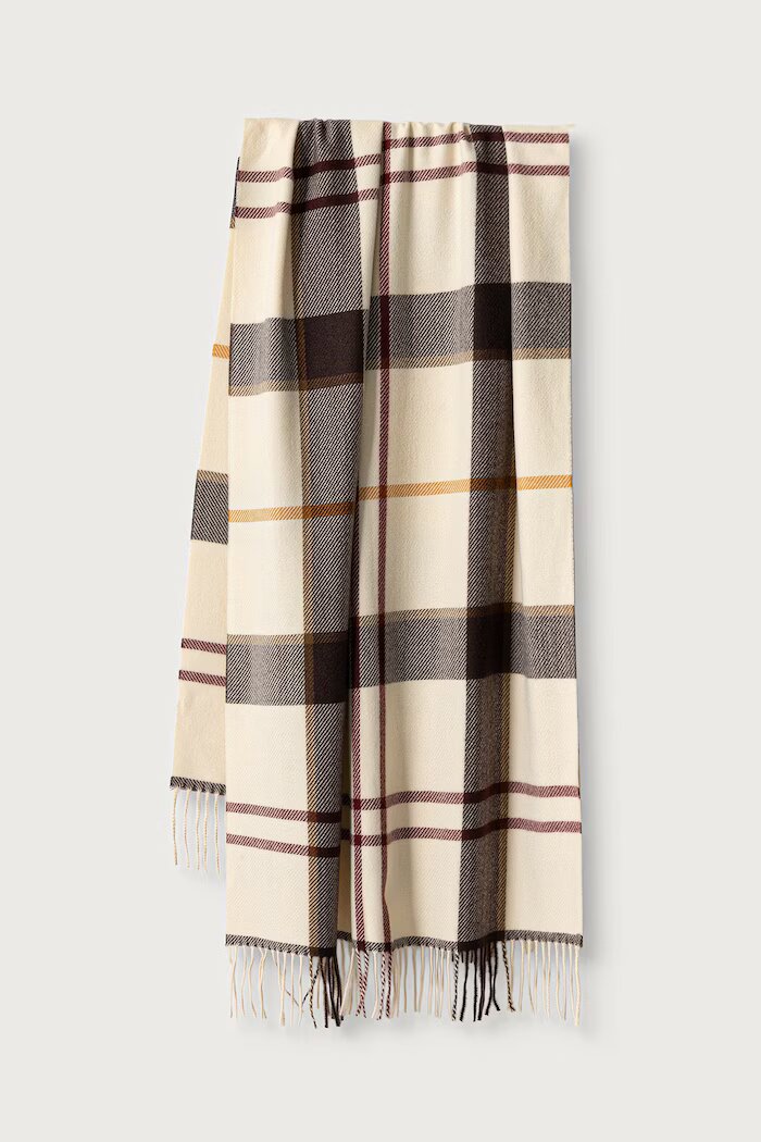 Barbour шал дамски многоцветен LSC0494