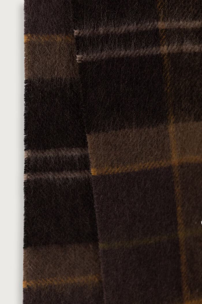 Barbour шал от вълна кафяв USC0405
