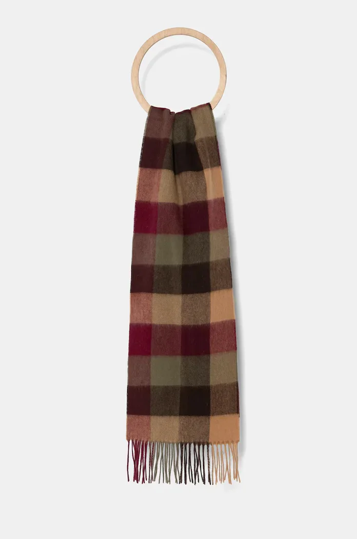 Barbour шал от вълна многоцветен USC0005