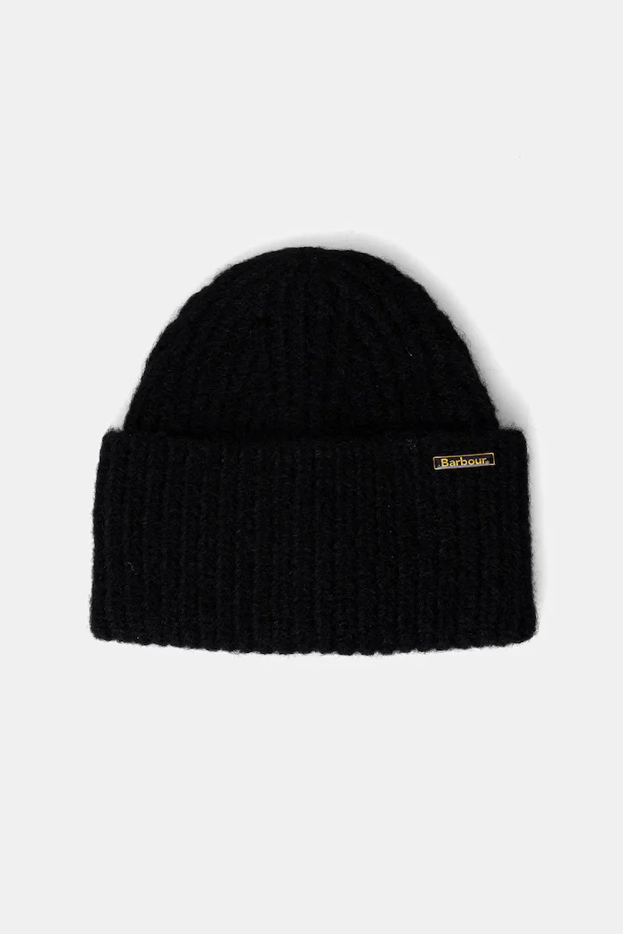 Barbour шапка дамска Meryl Beanie черна LHA0609