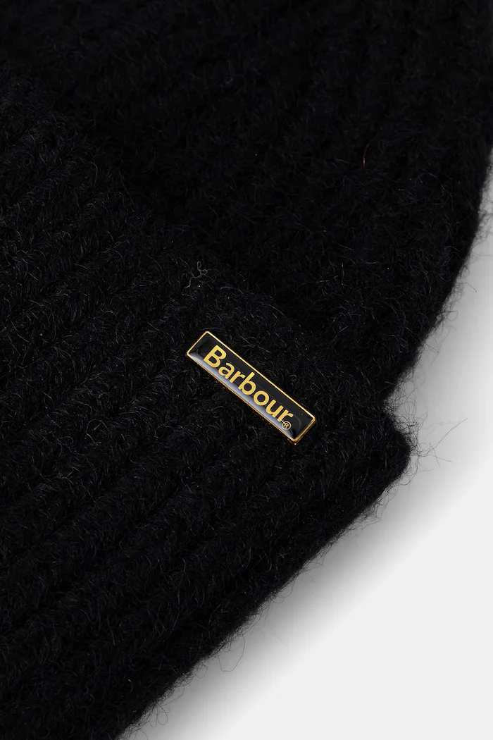 Barbour шапка дамска Meryl Beanie черна LHA0609