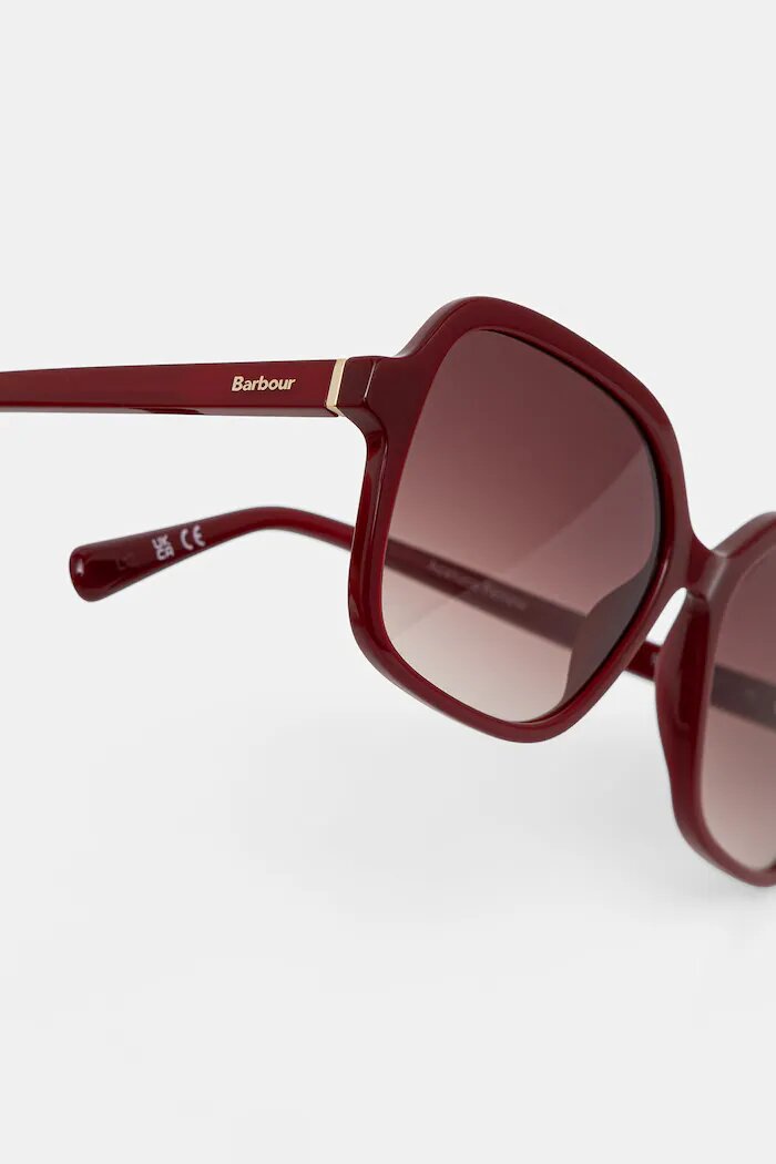 Barbour слънчеви очила дамски бордо BAS 3098