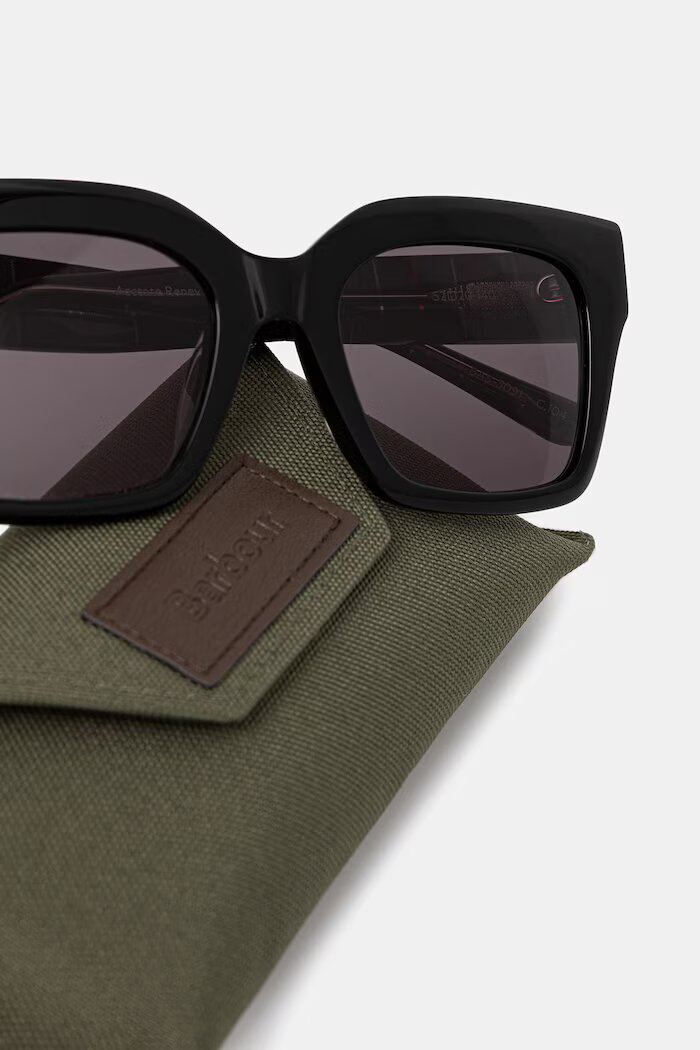 Barbour слънчеви очила дамски черни BAS 3091