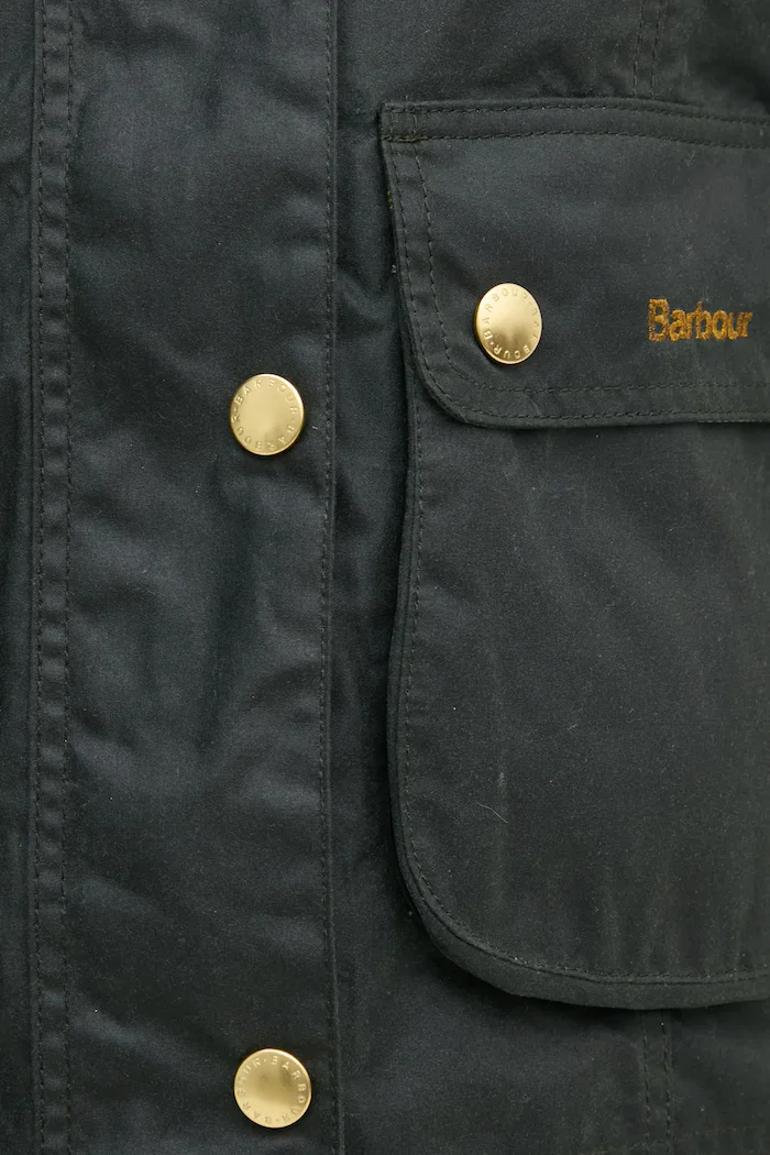 Barbour яке дамско от памук BEADNELL зелено LWX1403