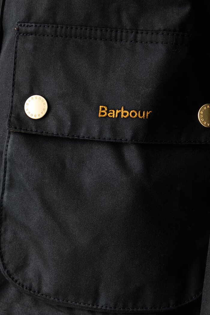 Barbour яке дамско от памук тъмносиньо LWX1595