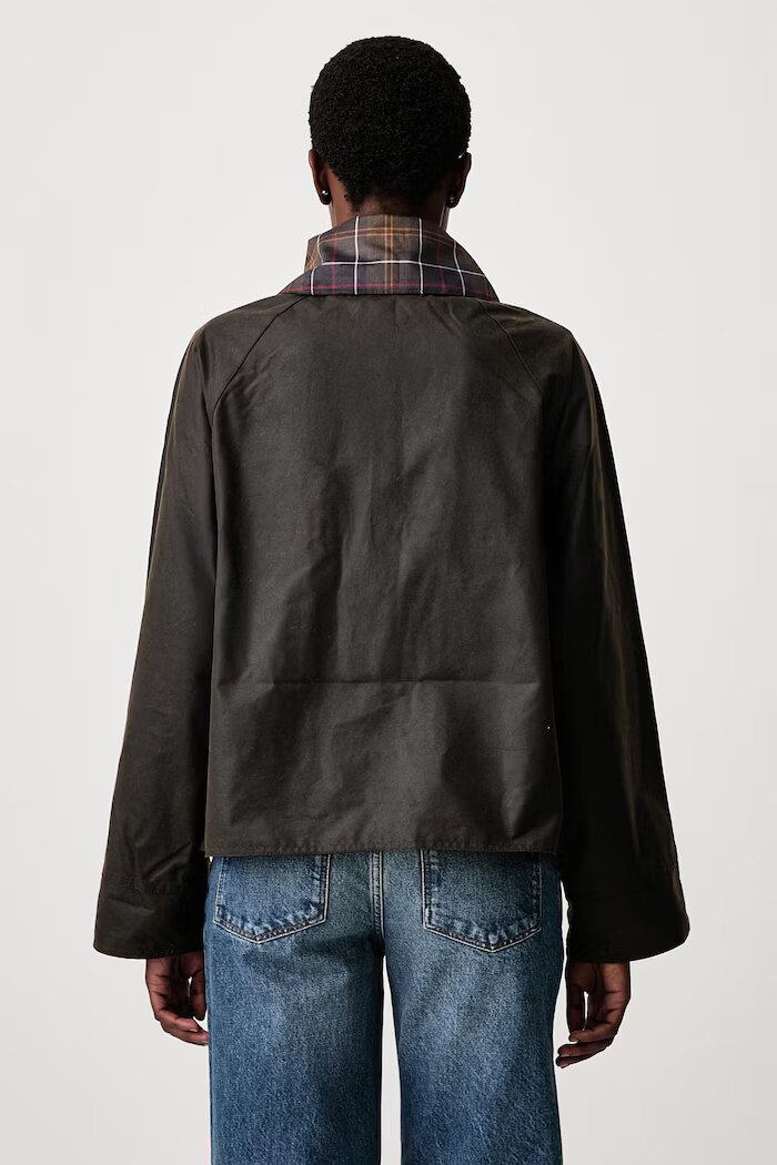 Barbour яке дамско от восък зелено LWX1581