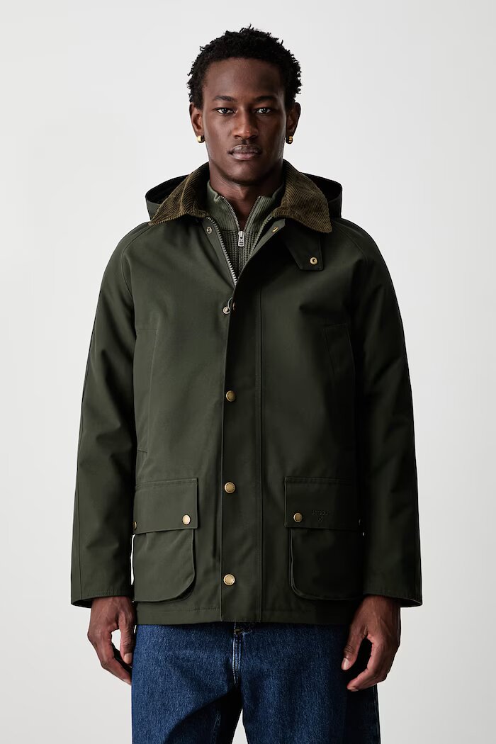 Barbour яке мъжко ASHBY зелено MWB1001