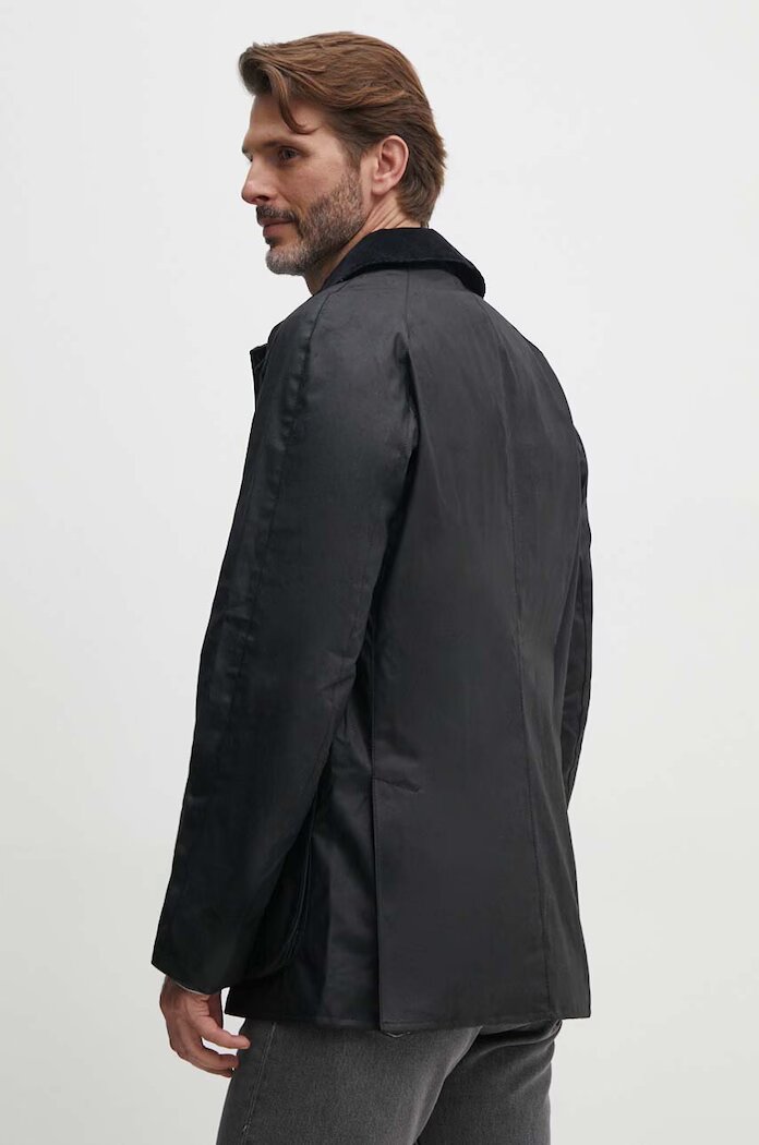 Barbour яке мъжко от восък Ashby Wax Jacket черно MWX0339