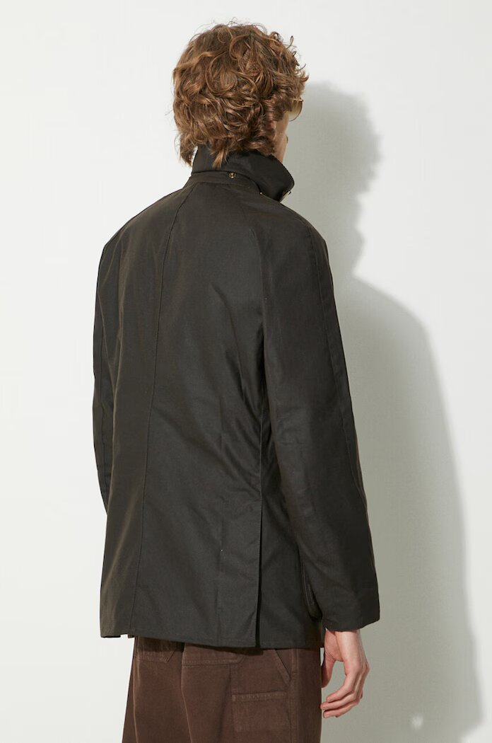Barbour яке мъжко от восък Ashby Wax Jacket зелено MWX0339