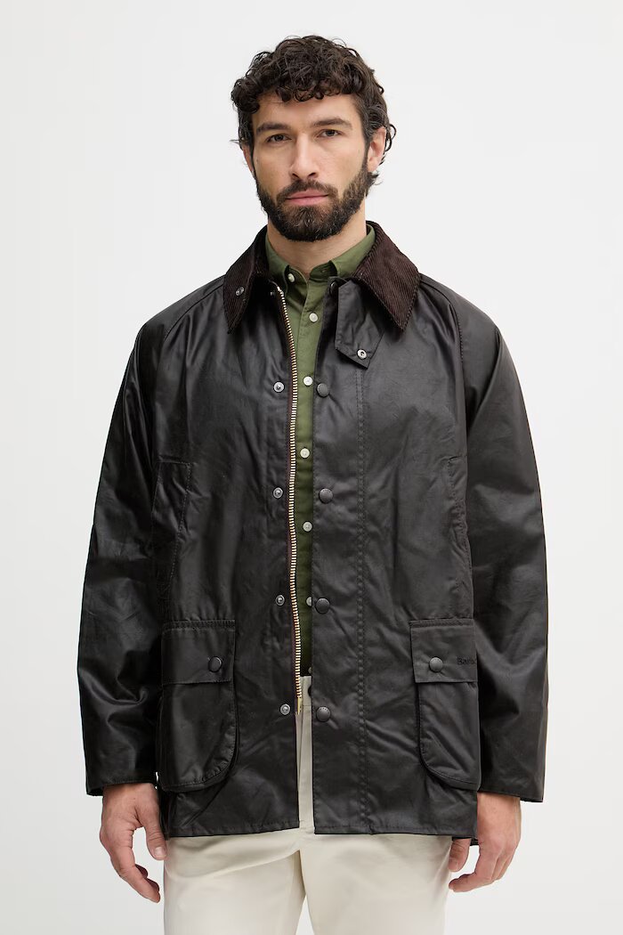 Barbour Яке в кафяво преходен модел