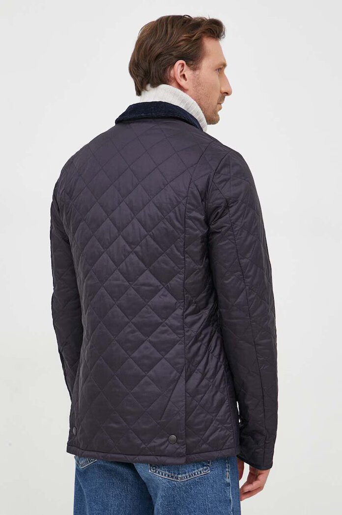 Barbour Яке в тъмносиньо преходен модел