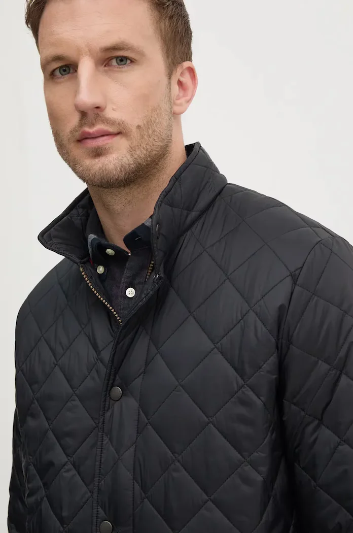 Barbour Яке в тъмносиньо преходен модел