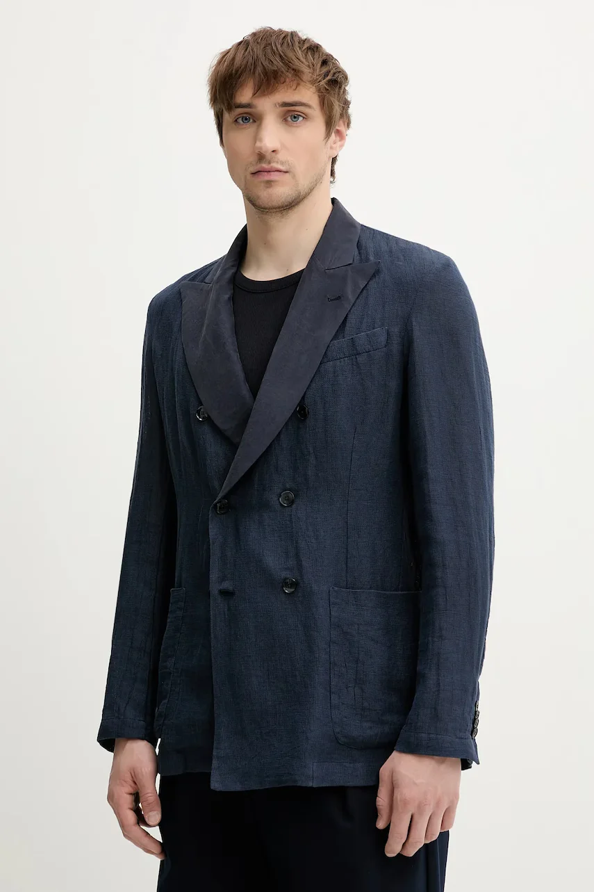 BARENA VENEZIA Ленено сако Camicia Mola