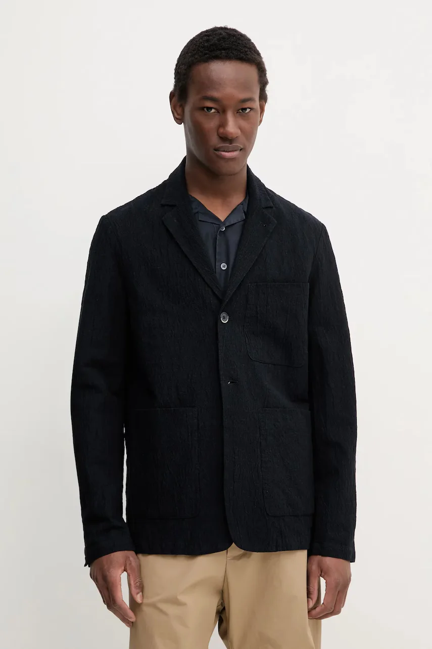 BARENA VENEZIA Сако с лен Camicia Mola