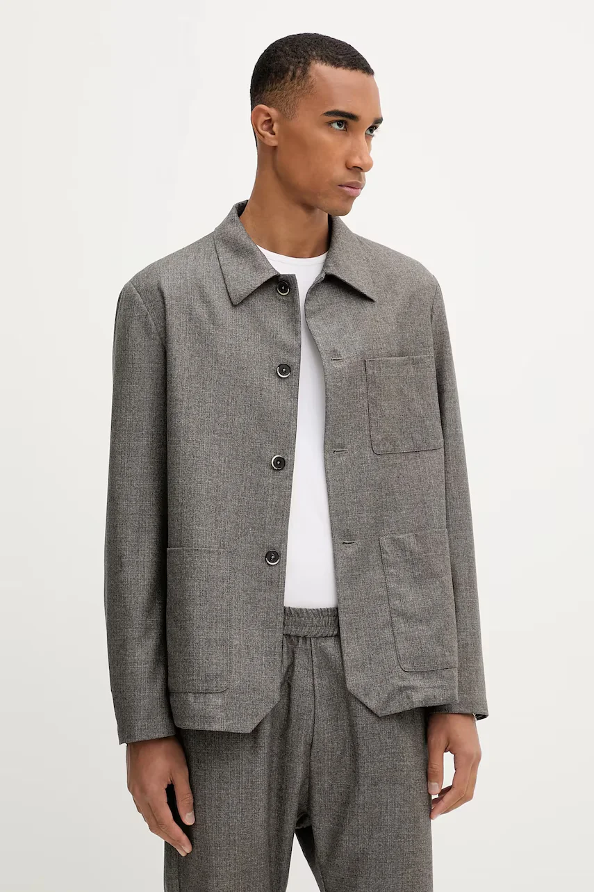 BARENA VENEZIA Вълнено сако Overshirt Visal