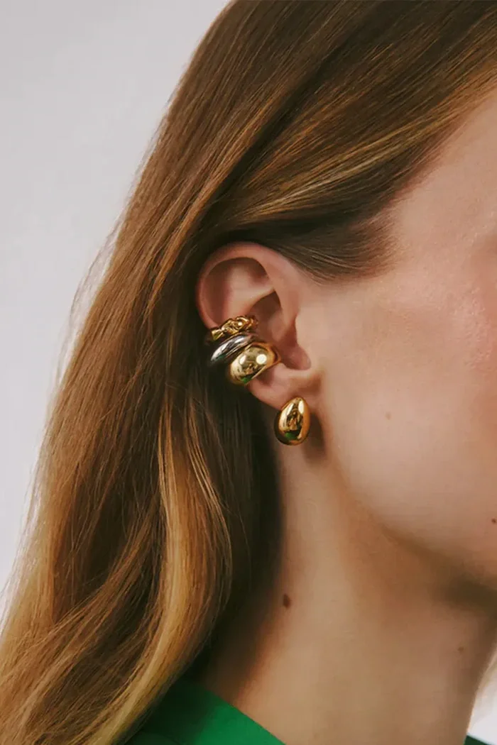 berries обица дамска от сребро Basic Silver Ear Cuff NEP030S