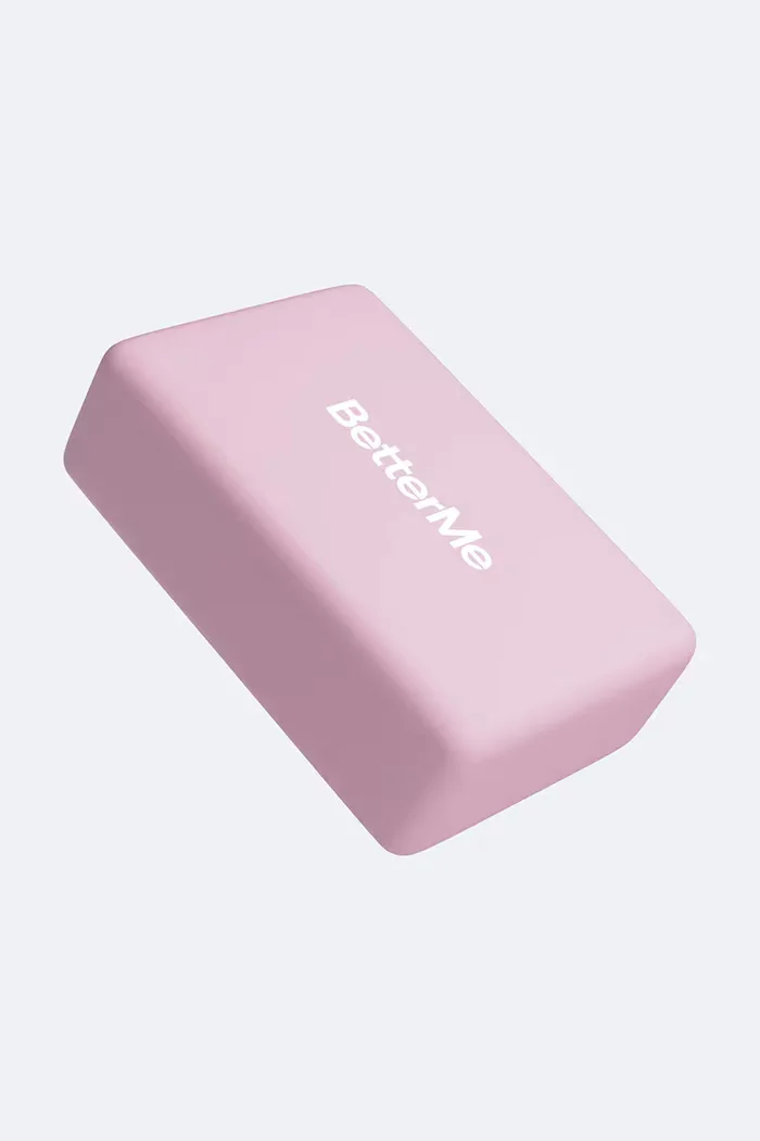 betterme Йога блок Soft Yoga розов YGB00001