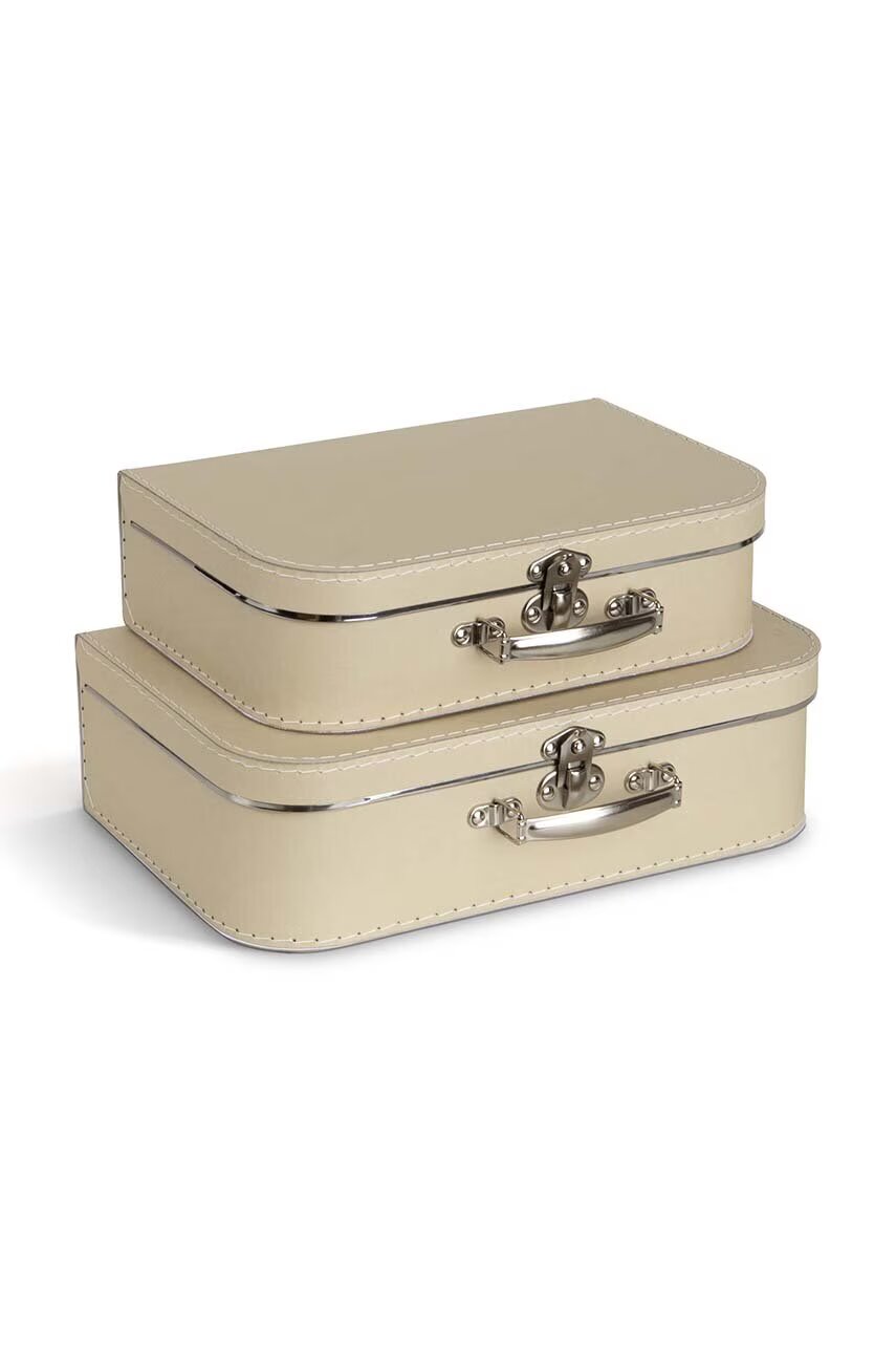 Bigso Box of Sweden Комплект кутии за съхранение Childrens Suitcase (2 броя)