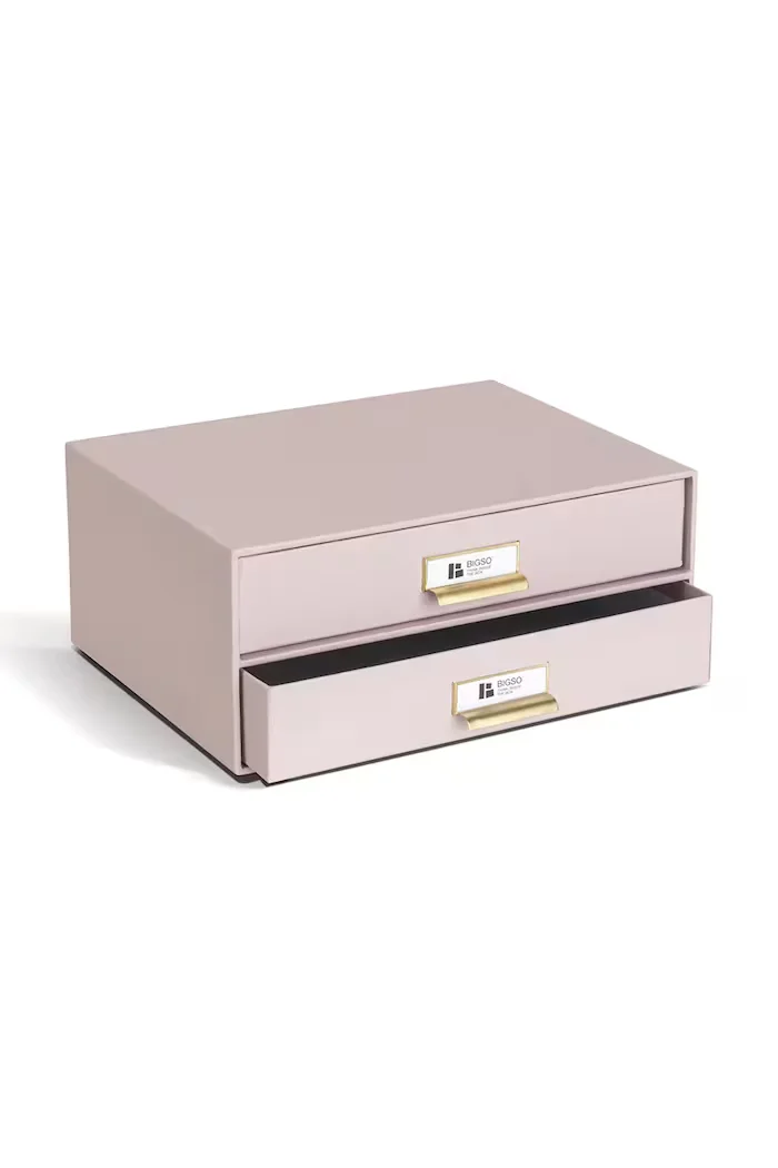 Bigso Box of Sweden Кутия за съхранение в розово