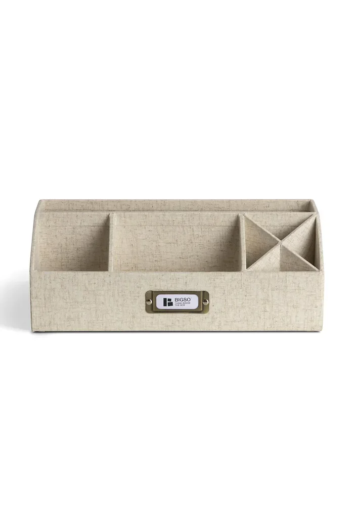 Bigso Box of Sweden Органайзер за бюро Elisa 33 x 125 x 125 cm в бежово 2751N6068-99