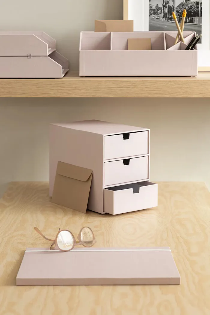 Bigso Box of Sweden Органайзер за бюро в розово