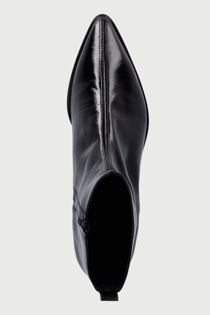 Billi Bi боти дамски от кожа Black calf 80 черни B1265