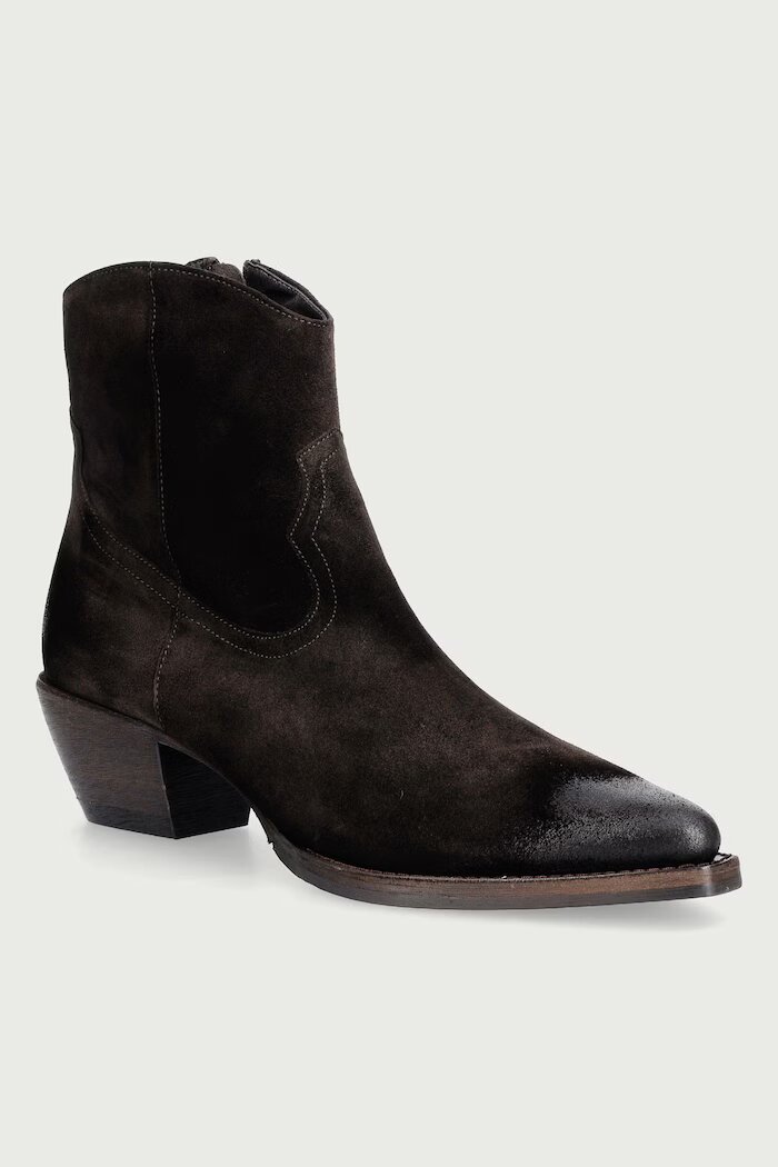 Billi Bi боти дамски от велур T.moro delisoius suede 556 кафяви A14745