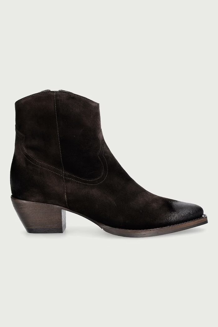 Billi Bi боти дамски от велур T.moro delisoius suede 556 кафяви A14745