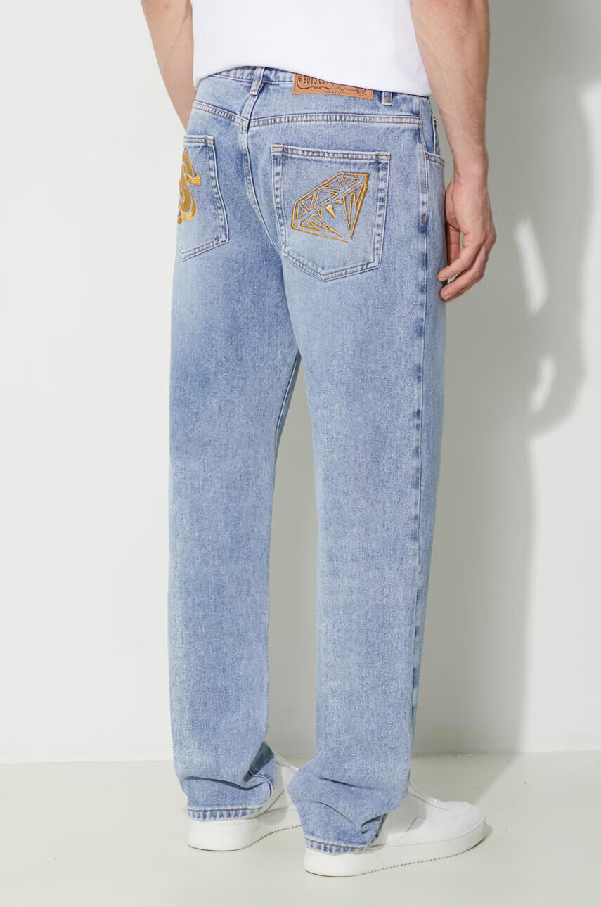 Billionaire Boys Club Дънки Diamond & Dollar Embroidered Denim