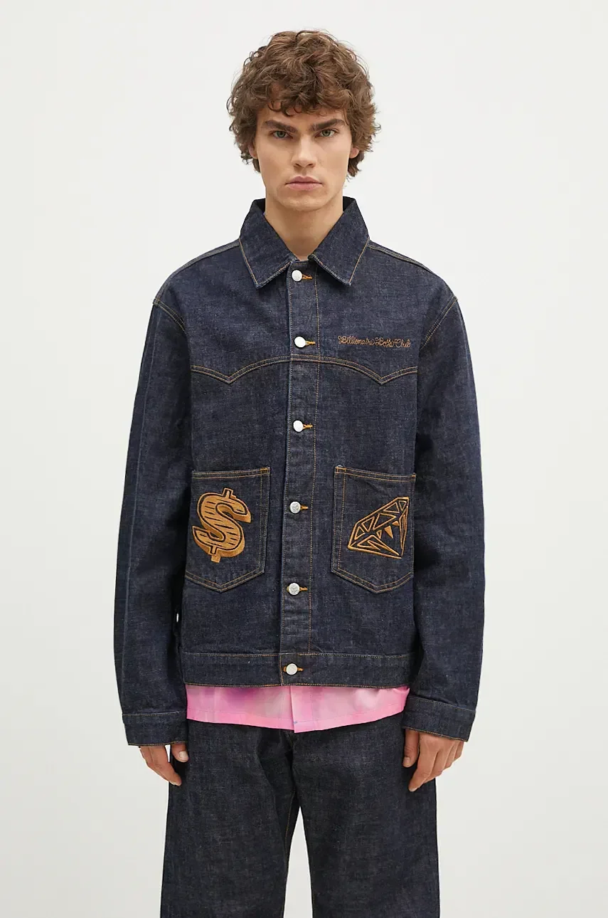 Billionaire Boys Club Дънково яке Diamonds & Dollars Selvedge Denim