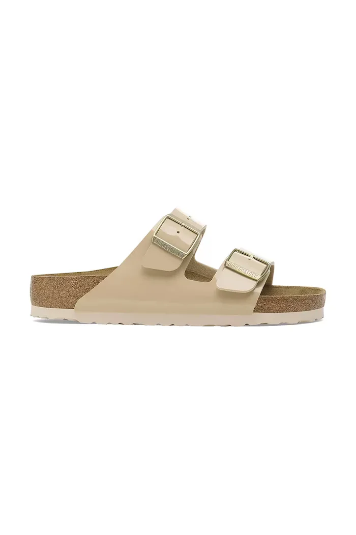Birkenstock Чехли Arizona Patent в бежово 1013069