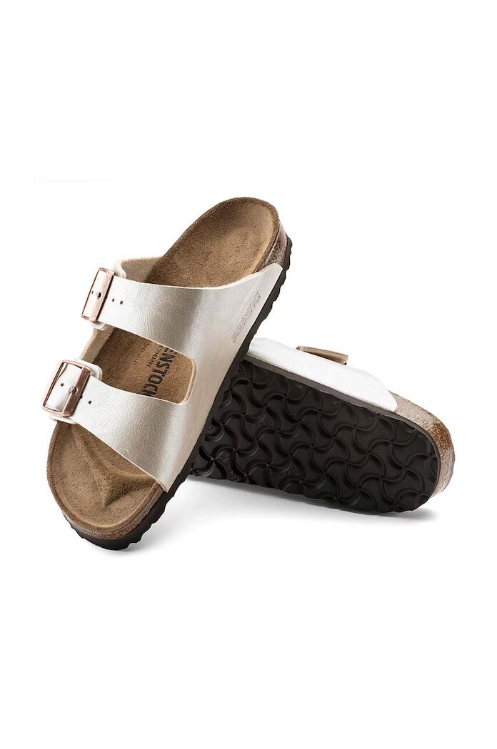 Birkenstock Чехли Arizona в бежово 1009921